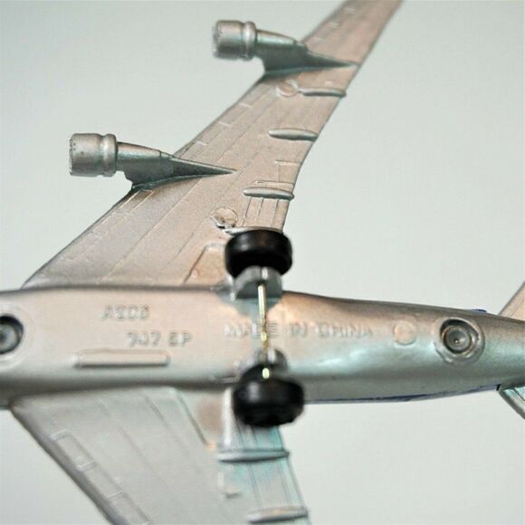 USAF United States Of America A206 Boing 747 Jet Plane 4" Die Cast Toy - Picture 9 of 9